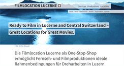 Desktop Screenshot of filmlocationlucerne.com